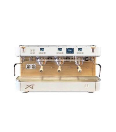 Dalla Corte XT Classic Espresso Kahve Makinesi, 3 Gruplu, Beyaz Meşe