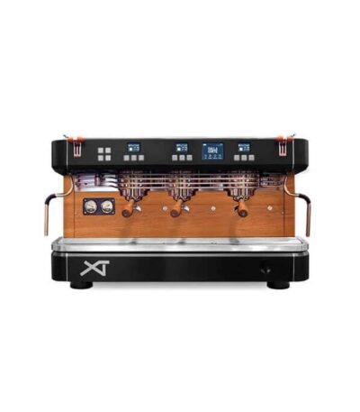 Dalla Corte XT Classic Espresso Kahve Makinesi, 3 Gruplu, Siyah Ceviz