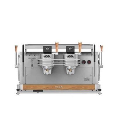 Dalla Corte Zero Barista Espresso Kahve Makinesi, 2 Gruplu, Beyaz Meşe