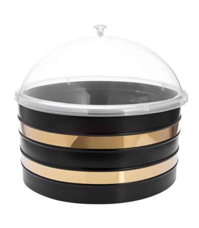 1 Metal Kuruyemiş Baharat Zeytin Kovası Pleksi Kapaklı Leğenli Takım