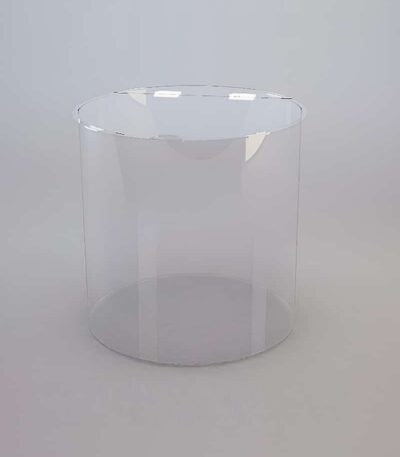 Menteşeli Yuvarlak Kutu